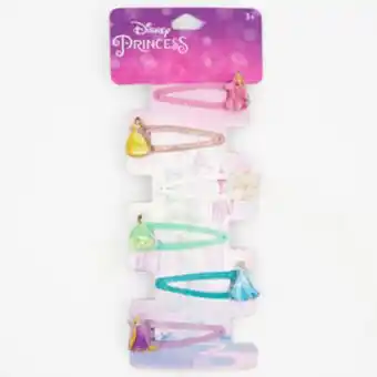 Claire's ®disney princess glitter snap hair clips – 6 pack Angebot