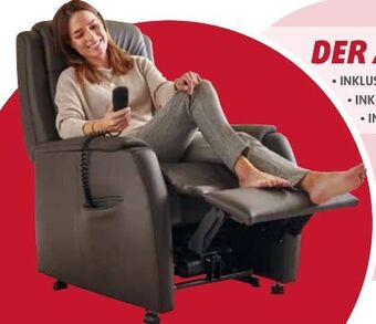 Polstermöbel Fischer Relaxsessel leder Angebot