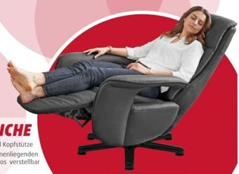 Polstermöbel Fischer Relaxsessel leder Angebot