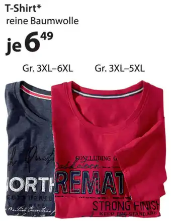 NKD T-Shirt Rein Baumwolle Gr. 3XL-6X Angebot