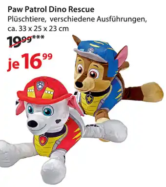 NKD Paw Patrol Dino Rescue ca. 33x25x23 cm Angebot
