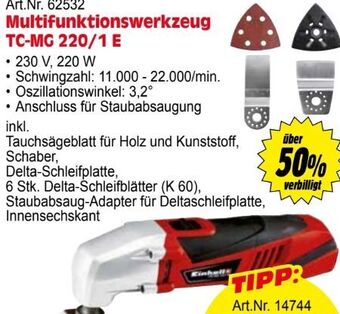 Zgonc Multifunktionswerkzeug tc-mg 220/1 e Angebot