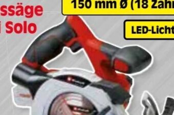 Zgonc Akku-handkreissäge te-cs 18/150 li-solo Angebot