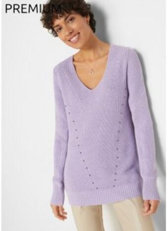 Bonprix Pullover mit seidenanteil Angebot