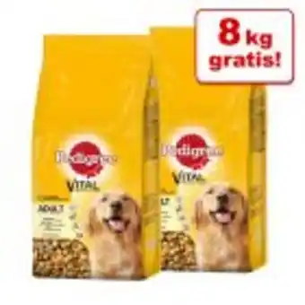 Zooplus 8 kg gratis! 2 x 15 kg pedigree trockenfutter Angebot