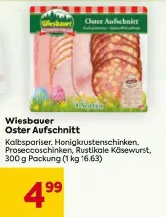 Billa Wiesbauer Oster Aufschnitt 300g Angebot