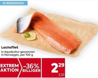 Billa Lachsfilet 100g Angebot