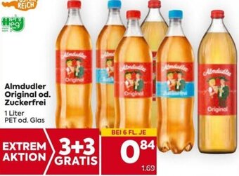 Billa Almdudler Original od. Zuckerfrei 1 Liter Angebot