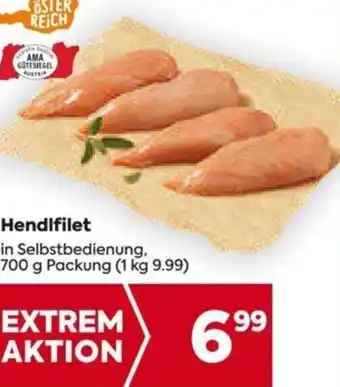 Billa Hendlfilet 700g Angebot