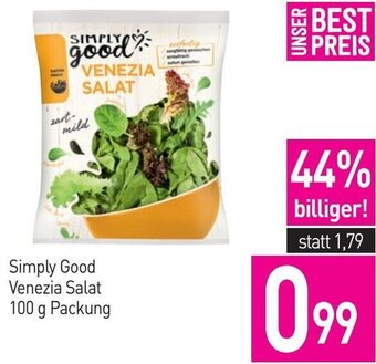 Sutterlüty Simply Good Venezia Salat 100 g Packung Angebot