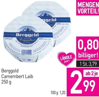 Sutterlüty Berggold Camembert Laib 250g Angebot