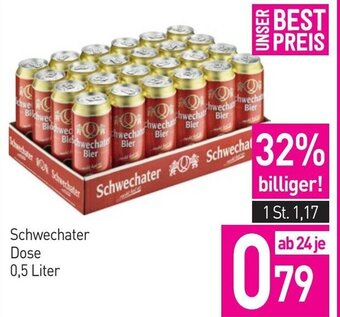 Sutterlüty Schwechater Dose 0,5 Liter Angebot