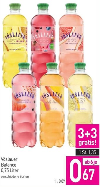 Sutterlüty Vöslauer Balance 0,75 Liter Angebot