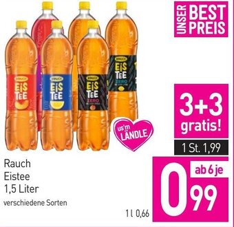 Sutterlüty Rauch Eistee 1,5 Liter Angebot