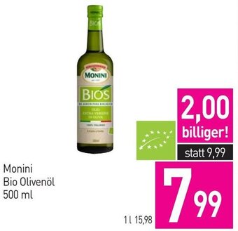 Sutterlüty Monini Bio Olivenöl 500 ml Angebot