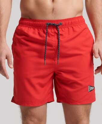Superdry Campus varsity swim shorts Angebot