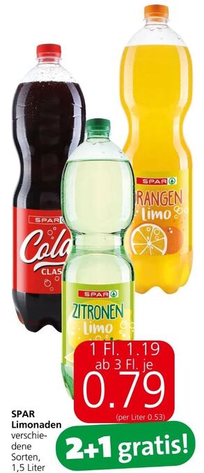 Eurospar Fresh limonade Angebot
