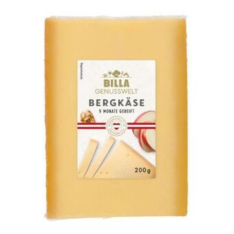 Billa Bergkäse Angebot
