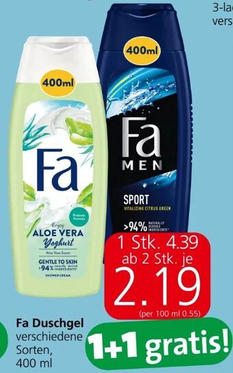 Eurospar Duschgel Angebot
