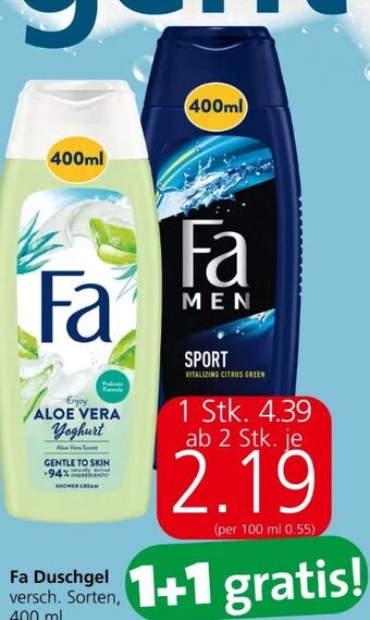 Spar Duschgel Angebot
