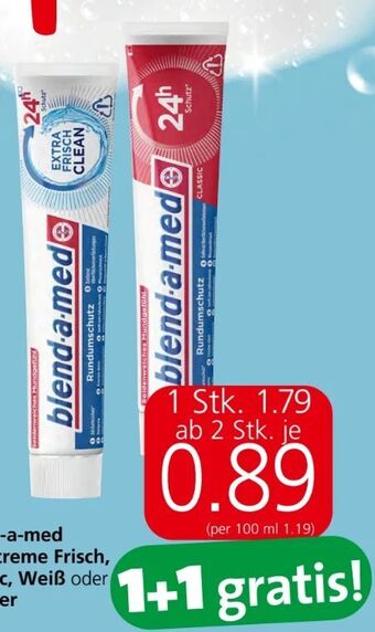 Spar Zahncreme Angebot