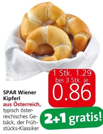 Eurospar Wiener kipferl Angebot