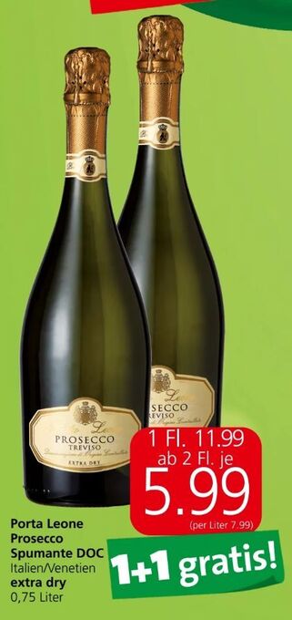 Spar Prosecco spumante Angebot