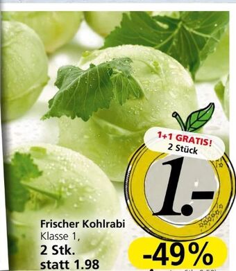 Spar Kohlrabi Angebot
