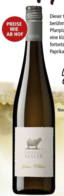 Interspar Grüner veltliner Angebot