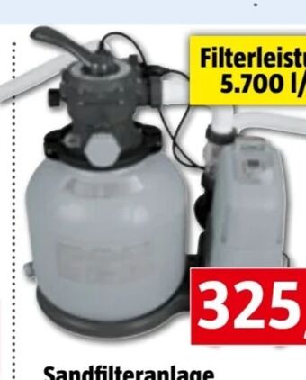 Bauhaus Sandfilteranlage krystal clear Angebot