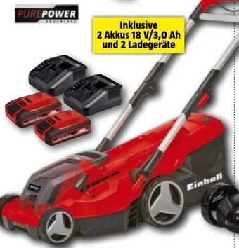 Bauhaus Akku-rasenmäher ge-cm 36-37 li Angebot