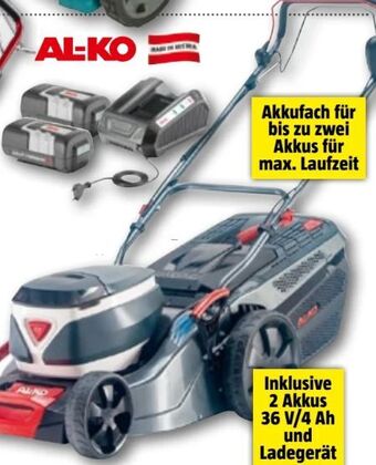 Bauhaus Akku-rasenmäher 46.1 li sp comfort Angebot
