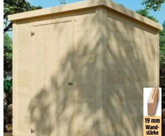 Bauhaus Gerätehaus salo iii Angebot