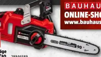 Bauhaus Akku-kettensäge fortexxa 18/30 Angebot