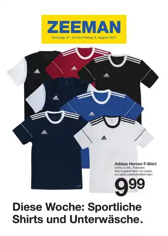 Zeeman Adidas Herren-T-Shirt Angebot