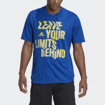 Adidas Designed for movement aeroready hiit slogan training t-shirt Angebot