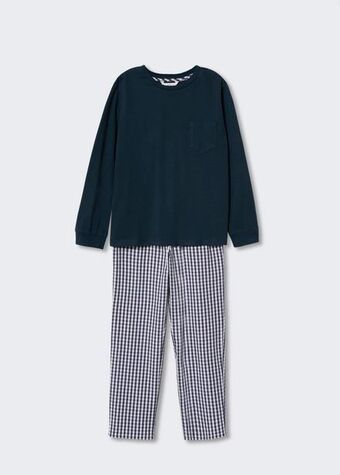 Mango Langer, bedruckter pyjama Angebot