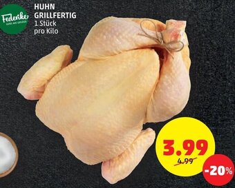 PENNY Huhn Grillfertig pro kilo Angebot
