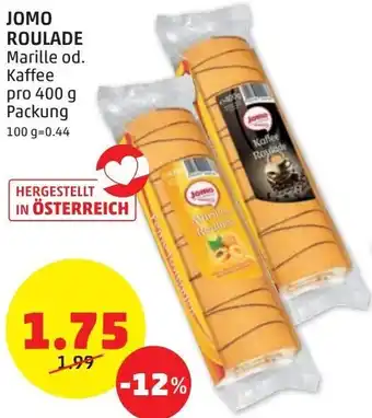 PENNY Jomo Roulade 400g Angebot