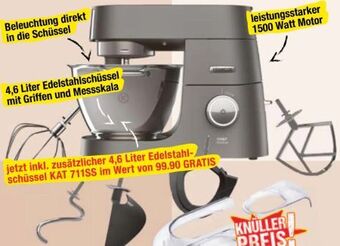 Maximarkt Küchenmaschine chef titanium kvc7300s Angebot