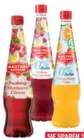 Maximarkt Sirup Angebot