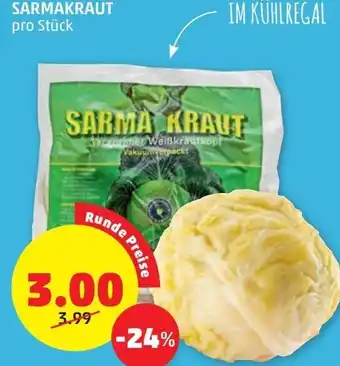 PENNY Sarmakraut pro Stk. Angebot