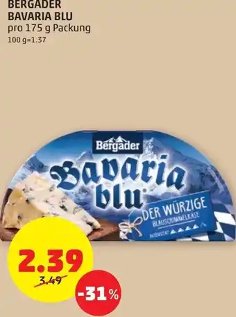 PENNY Bergader Bavaria Blu 175g Angebot