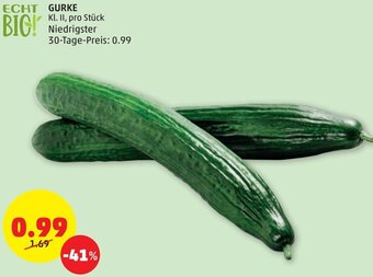 PENNY Gurke pro Stk. Angebot