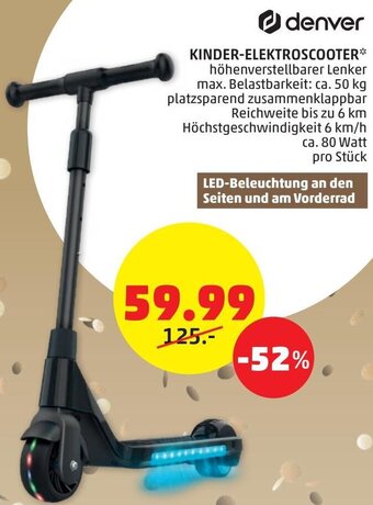 PENNY denver Kinder-Elektroscooter Angebot