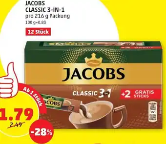 PENNY Jacobs Classic 3-in-1 12 Stk. Angebot