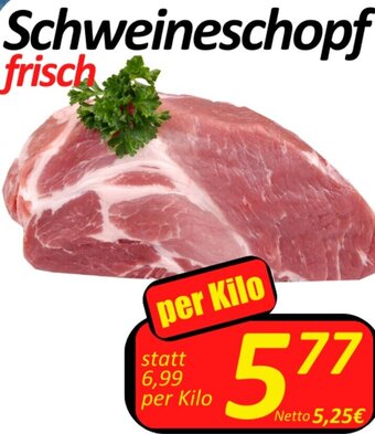 Wurstico Schweineschopf per kilo Angebot