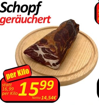 Wurstico Schopf per kilo Angebot