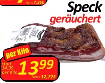 Wurstico Speck per kilo Angebot
