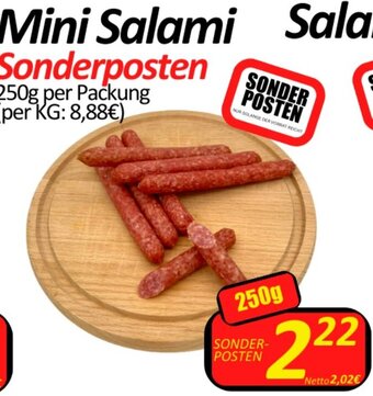 Wurstico Mini Salami 250g Angebot